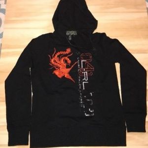 Ralph Lauren Sz XS Dragon Bird Active Hoodie
